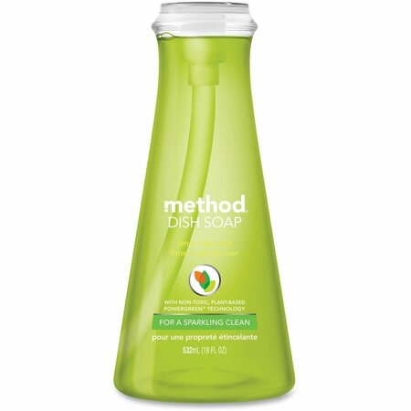 METHOD Detergent Dish Soap, Lime & Sea Salt - Light Willow Green ME464763